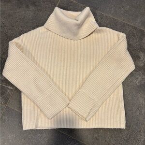 Cozy Cream Turtleneck Sweater